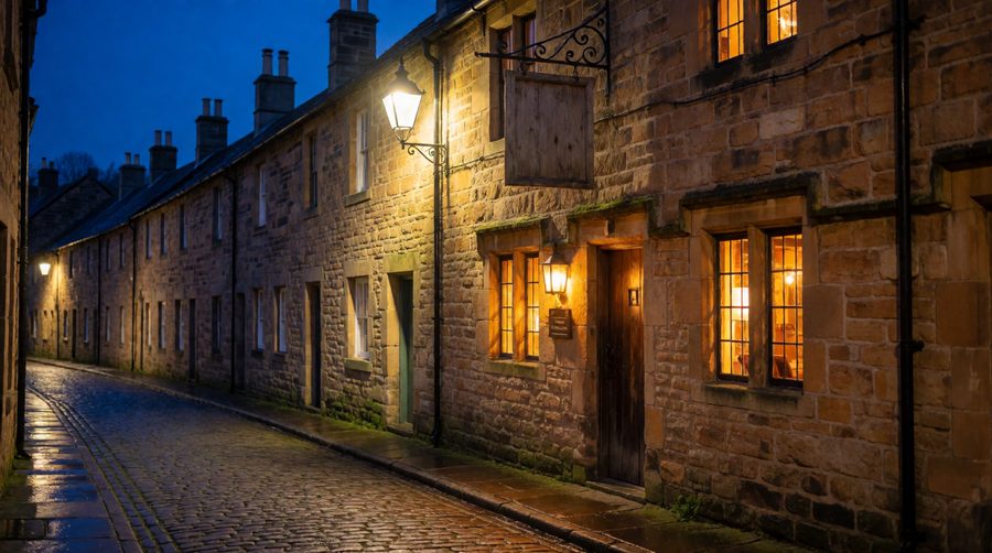 Alnwick's old stone streets hide around fifteen pubs within a short walk of the castle